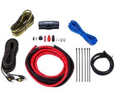 Kicker 47VK6 6AWG Complete Amplifier Wiring Kit with 2-Channel Interconnects