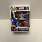 Funko Pop Marvel Split - Steve Rogers / Captain America #1431 Figure In Hand