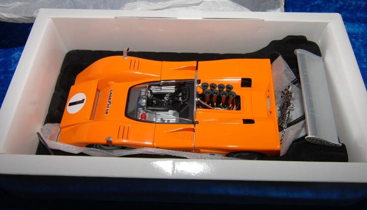 GMP 1:18 DAN GURNEY 1970 McLAREN M8B HIGH WING #1 Winner GMP 1:18 DAN GURNEY 1970 McLAREN M8B HIGH WING #1 Winner