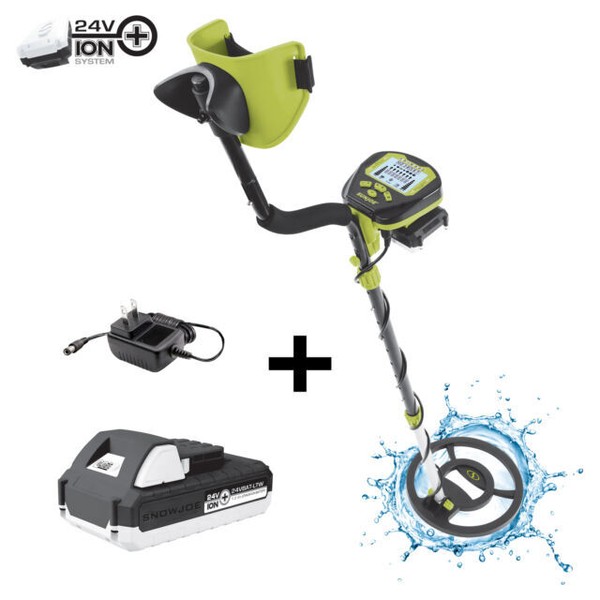 Image of Sun Joe metal detector product page on eBay