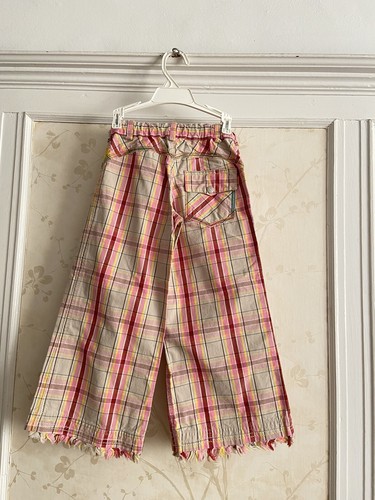 NWT OILILY Girls Plaid Pants 100% Cotton 116 US(5 /6) - Picture 5 of 7