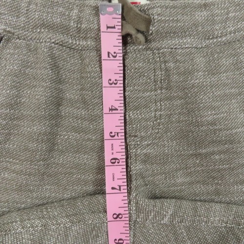 Levis Boys Shorts Size 10/12 Gray Flat Front Pockets Casual - Picture 5 of 9