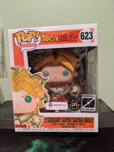 broly funko pop glow in the dark