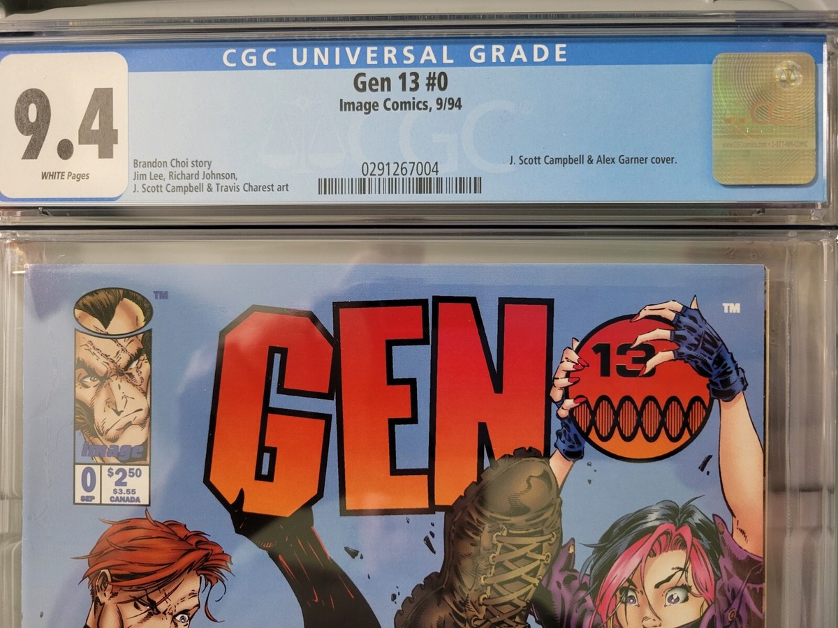 Gen 13 #0 CGC 9.4 | eBay