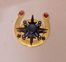Poker Card Guard Cover Paperweight Spinner Good Luck Horseshoe Love Ninja Dagger