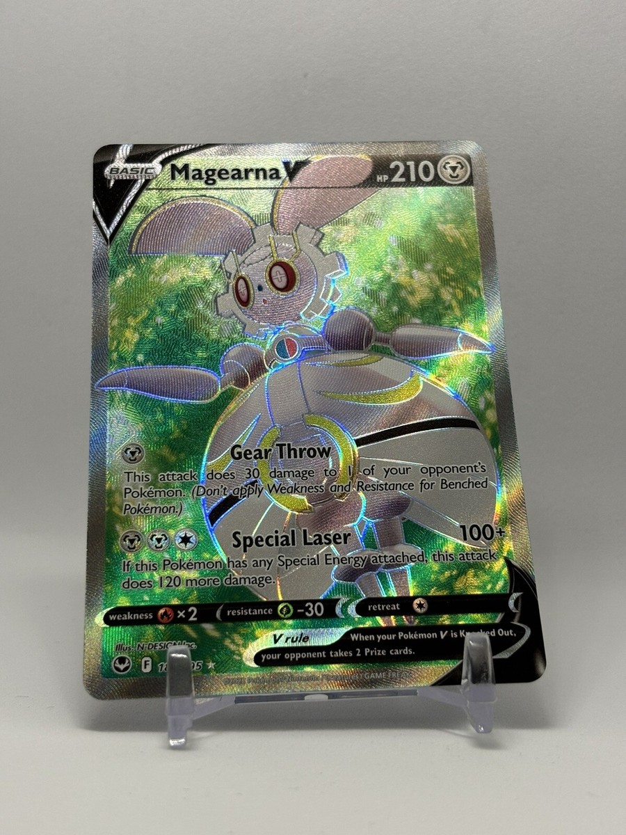 Pokemon TCG Magearna V 182/195 Silver Tempest Set Full Art | eBay