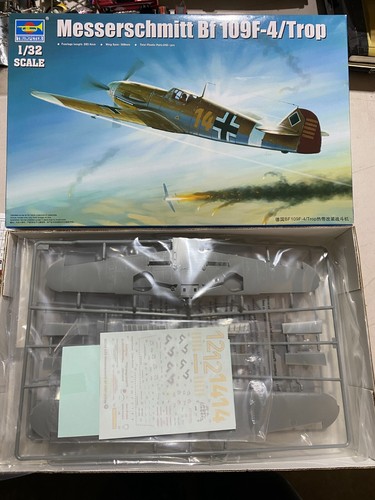 Trumpeter 1/32 Messerschmitt BF 109F-4/Trop