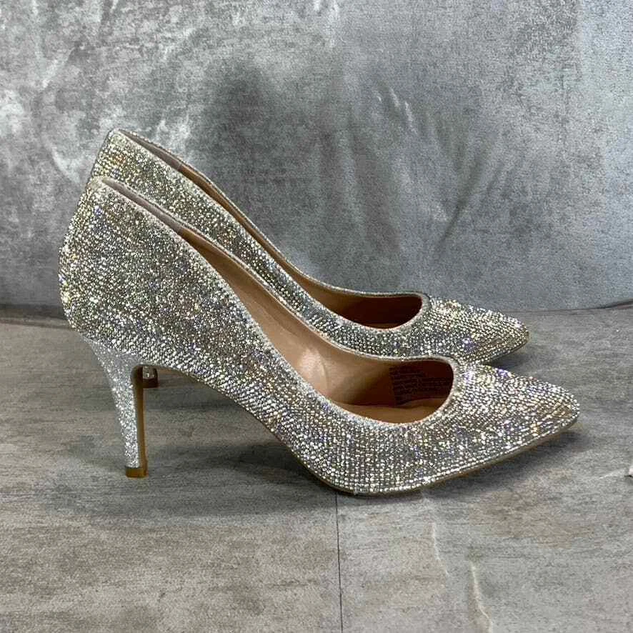 INC INTERNATIONAL CONCEPTS Women s Silver Rhinestone Zitah Pointed