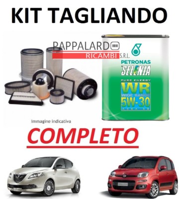Ricambio Fiat 500L 1.3 Multijet Kit Tagliando Completo Per Fiat 500L 1.3 Multijet Diesel Euro 5, Include Olio Selenia 5W30 E Filtri Kit Olio E Filtri Selenia - Foto 5