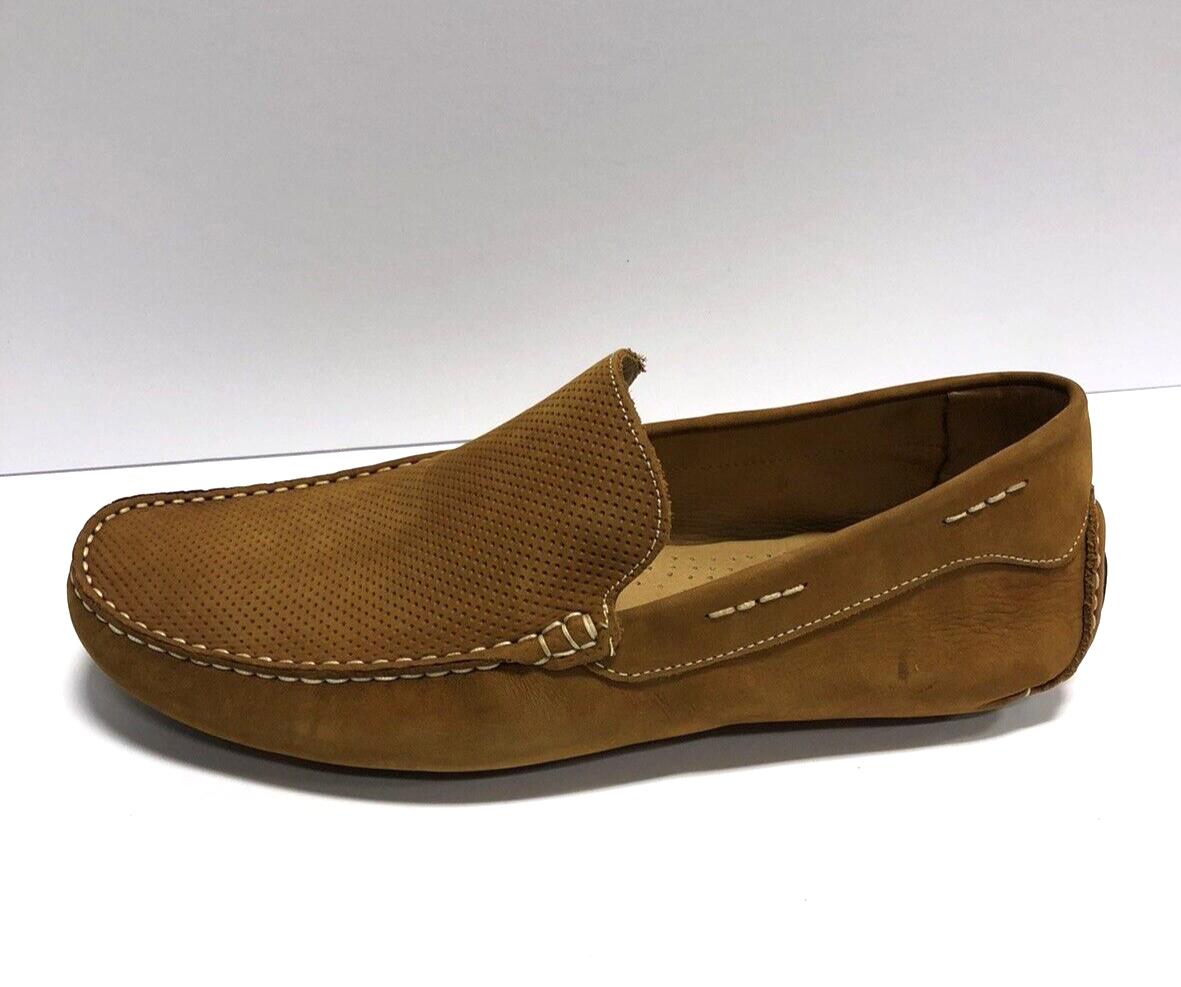 Massimo Matteo Nubuck Loafers Driving Shoes Black Mens 10 Massimo Matteo Driving Penny Loafers Women 9B Shoes Black  main image 4
