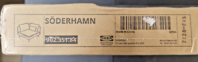 Ikea SODERHAMN Corner Section COVER ONLY | Samsta Dark Gray 902.351.84 | SEALED