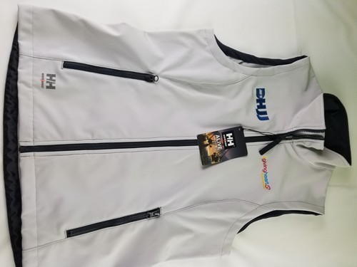 Women's HELLY HANSEN Full Zip "Work Wear" Vest Size M NWT Logos #6432 - Picture 6 of 15
