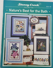 Nature's Best for the Bath Stoney Creek Book 183 Counted Cross Stitch Charts