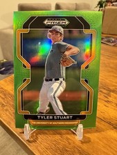 2022 Prizm Draft Picks Baseball #PDP179 Tyler Stuart Lime Prospect RC #/75 🔥📈