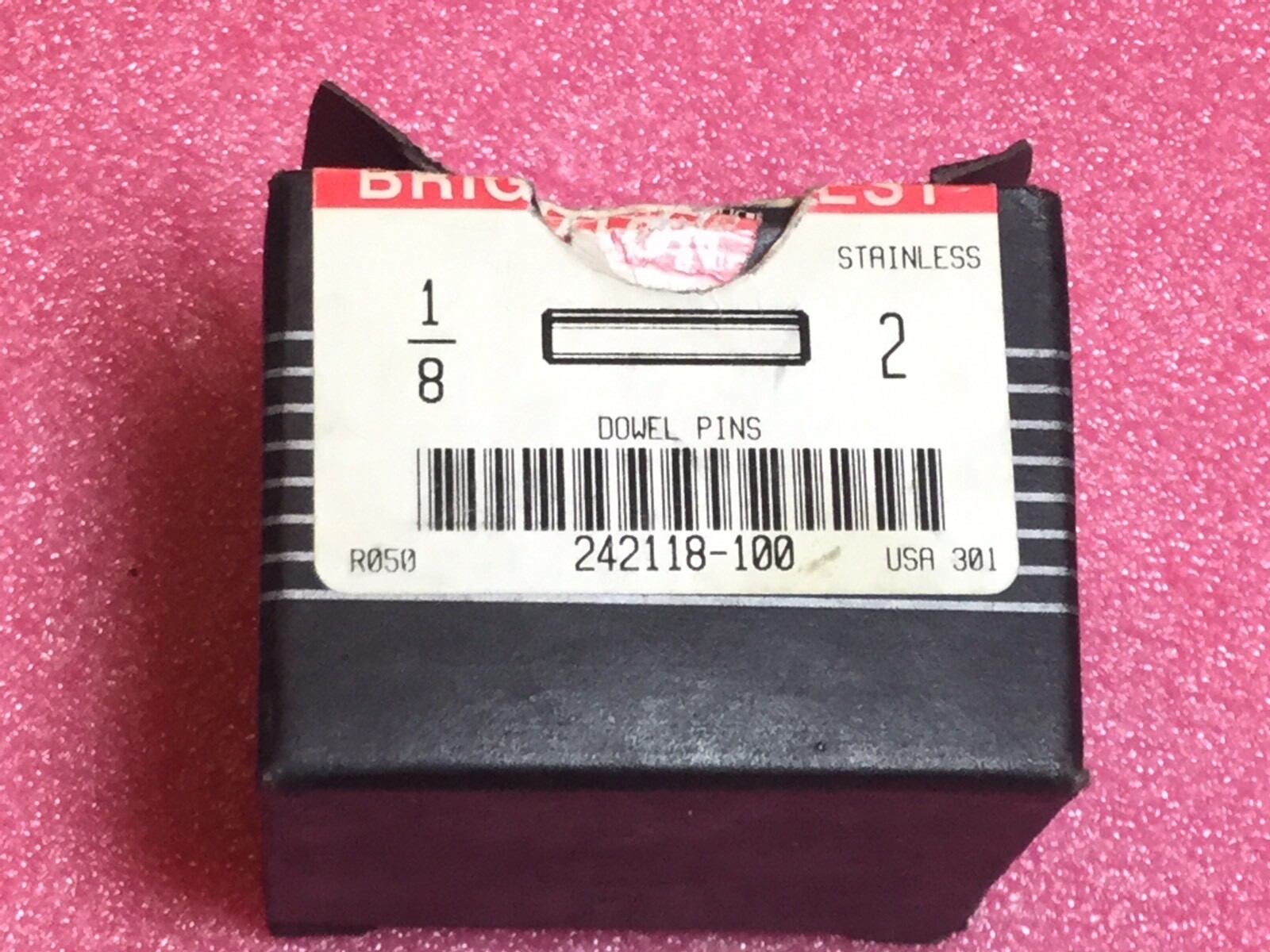 Brighton Best Stainless Dowel Pin 1/8 X 2 eBay