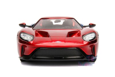Marvel Avengers 2017 Ford GT w Spider-Man figure Jada Diecast Toy