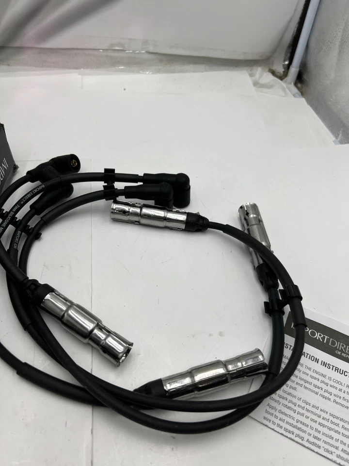 Cable de bujía de encendido 40176 para Volkswagen VW Clásico Jetta Beetle Golf Polo Foto 3 de 4