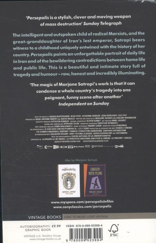 Thumbnail - Persepolis I & Ii | Marjane Satrapi | 2008 | Englisch