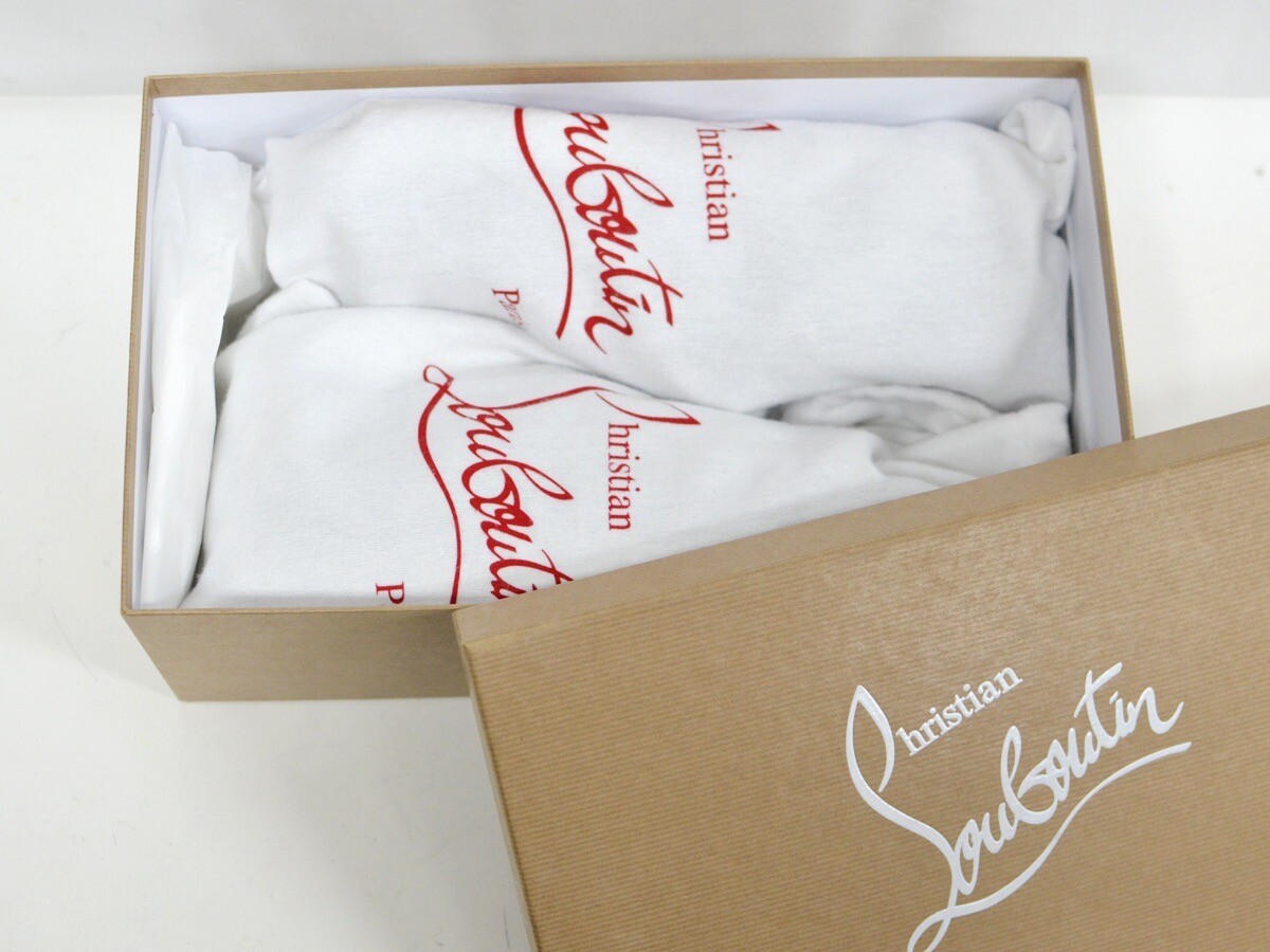 VERY RARE NEW IN BOX CHRISTIAN LOUBOUTIN LOUIS X-RAY SNEAKERS 45