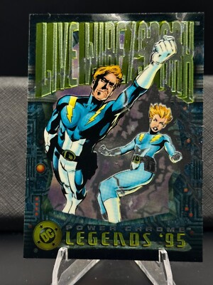 1995 Skybox, DC Power Chrome Legends '95 - Live Wire / Spark, #133