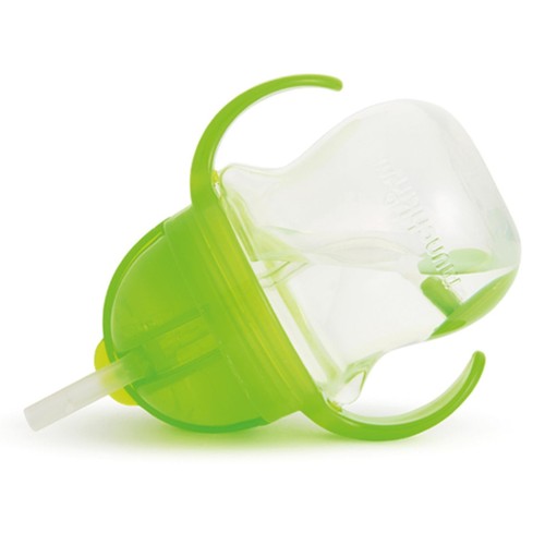 Munchkin Any Angle Click Lock Weighted Flexi Straw Cup 7 oz│207ml│Green - Picture 4 of 5