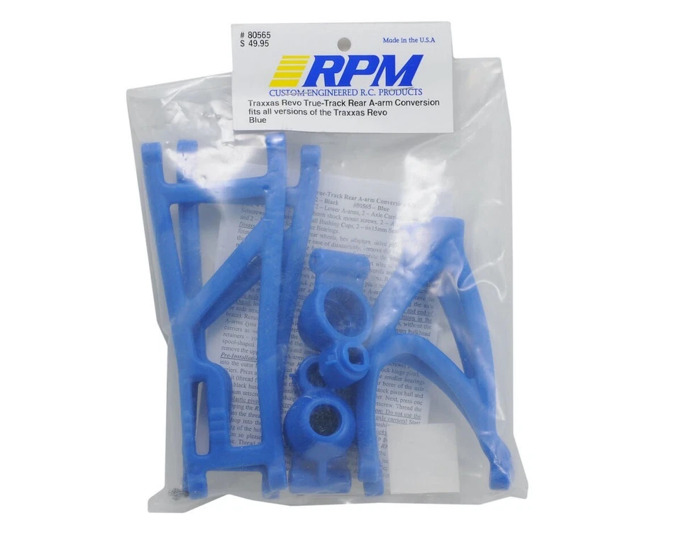 RPM REVO True Track Rear End Kit blau RPM-80565 E-Revo Brushless,  - Bild 2 von 2