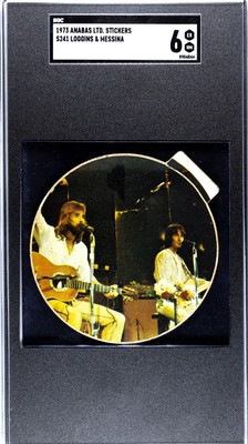 1973 Anabas Stickers KENNY LOGGINS & MESSINA SGC 6 Rookie RC Pop 1 highest