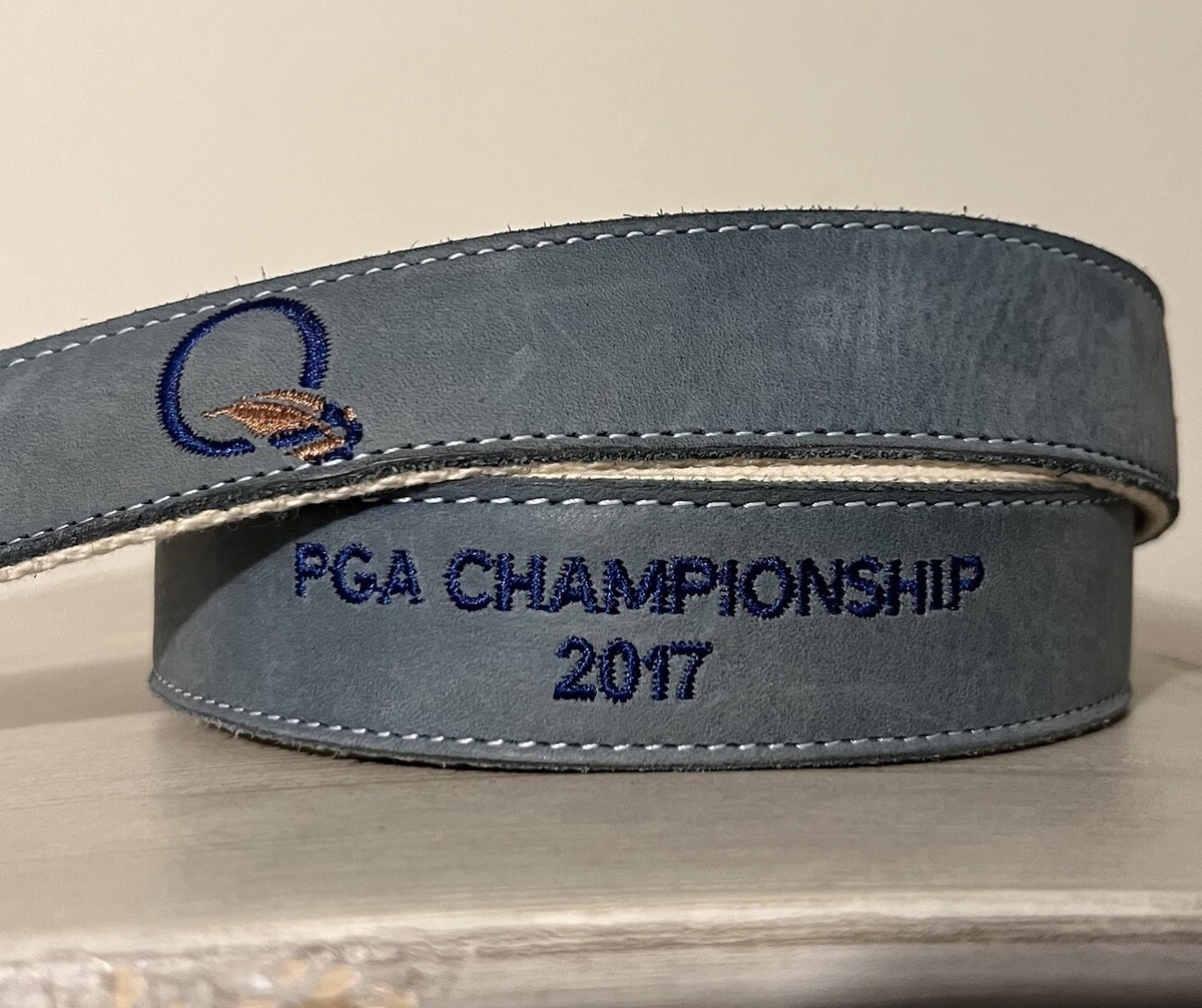 YRI Golf Belt Quail Hollow Club PGA Tour 2017 Leather Belt