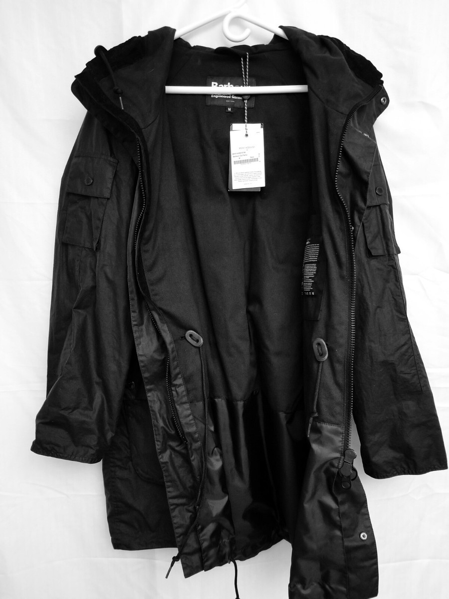 NWT Barbour X Engineered Garments Waxed Zip Parka NWT Barbour X Engineered Garments Waxed Zip Parka