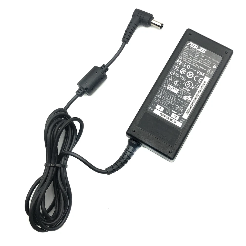 Genuine 65W Asus AC Adapter Model ADP-65JH BB 19V 3.42A 5.5x2.5mm Tip OEM - Image 4 of 4