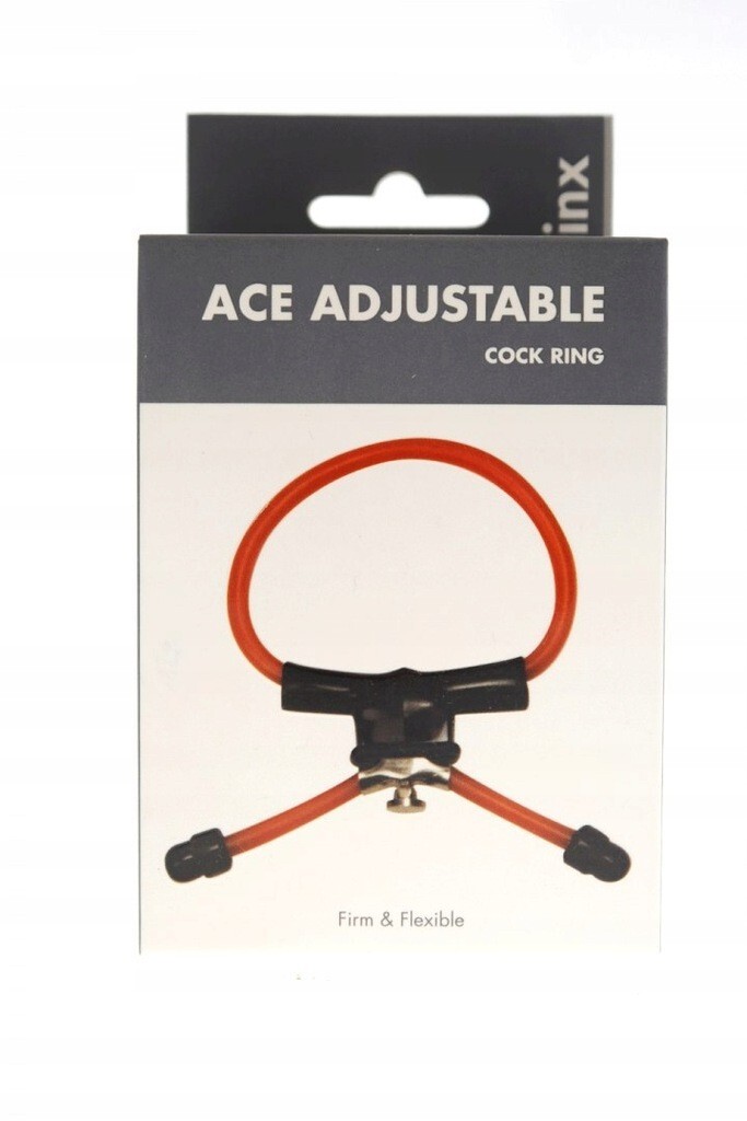 Me You Us Ace Adjustable Cock Ring Red - Image 2
