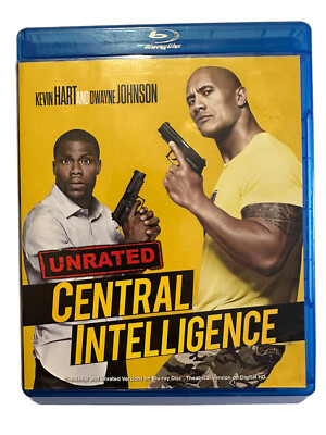 CENTRAL INTELLIGENCE UNRATED [BLU RAY] DWAYNE JOHNSON, KEVIN HART (2016)