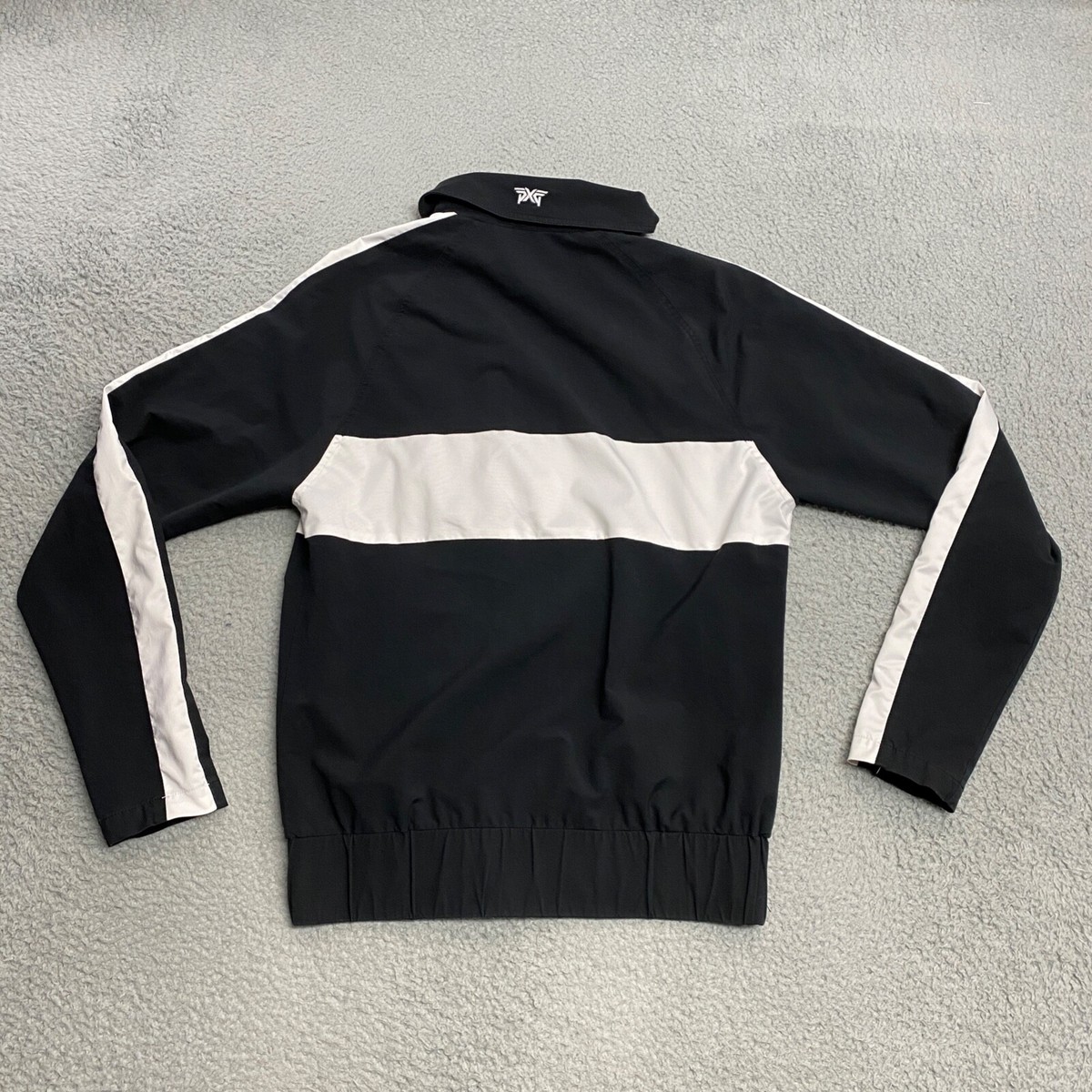 ゴルフ PXG pxg メンズ 長袖 アウター ジャケット◇ブラック PXG ゴルフ メンズ ジャケット ファスナーコート ブラック 防風 ゴルフ