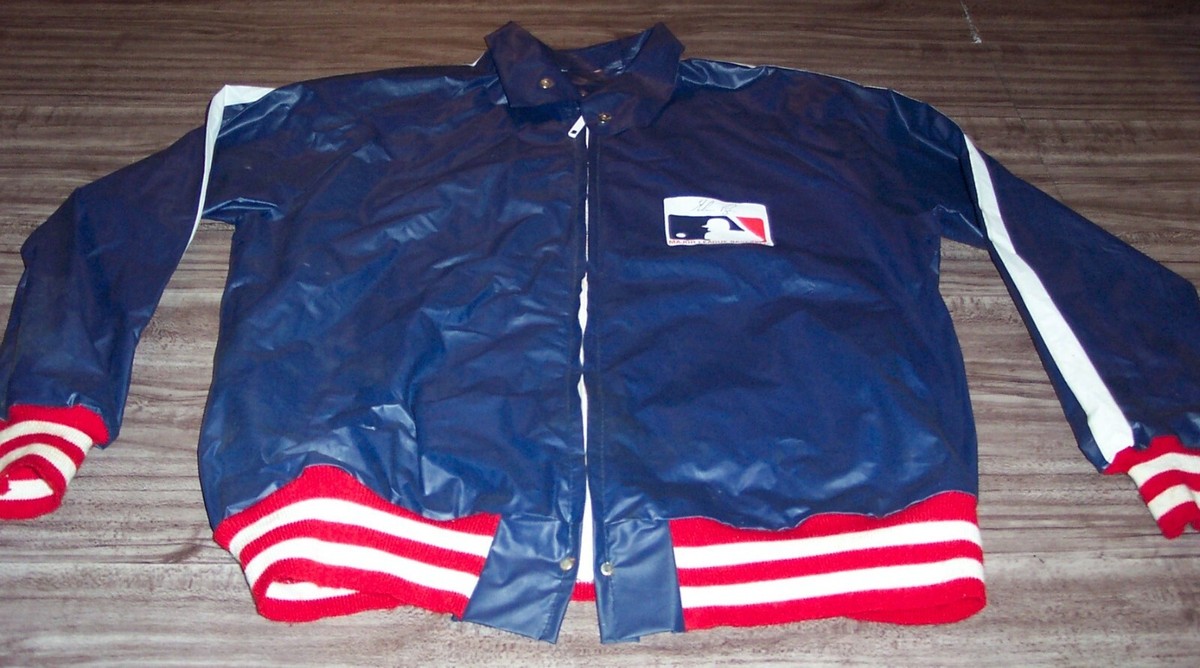 1983 MLB Major League Baseball PVC NOLAN RYAN Rain Coat Jacket