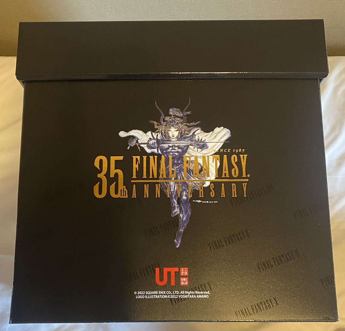 FINAL FANTASY UNIQLO 35th Anniversary UT T-shirt Complete 16 Set 