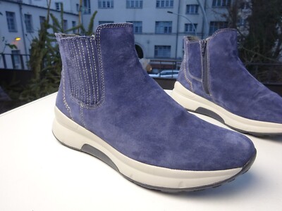 GABOR ROLLINGSOFT Sensitive Dam Schuhe Stiefel Leder  Neuw