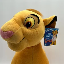 2002 Brand New SIMBA 18" Large Lion King Plush Figure w/ tag