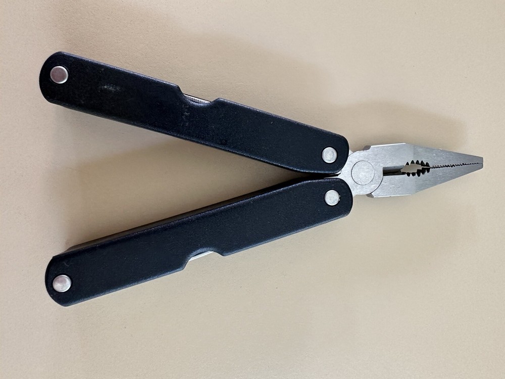 Black Multi-Tool for Dads Grads Campers & Mechanics Black Multi-Tool for Dads Grads Campers & Mechanics