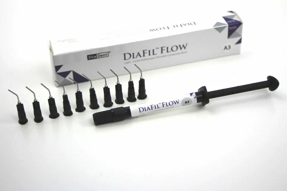 Flow Fissuren Versiegelung Zahn Füllung Modellbau