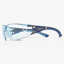 Riley RLY00361, Stream Evo Safety Glasses, Polycabonate Clear Lens, ANSI Z87+