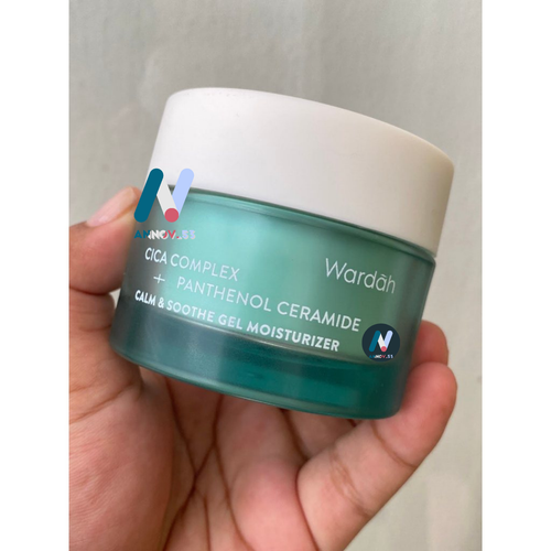 WARDAH Cica Calm Soothes Redness Acne Moist Gel Sensitive Skin Anti-Aging 2X30g - Picture 5 of 21