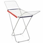 Leifheit Standtrockner Classic Siena 200 Easy Aluminium, Flügeltrockner 118 cm