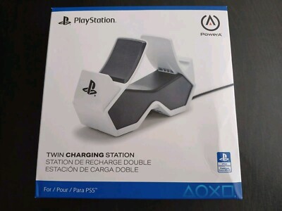 Official Twin Charging Dock for PS5 - White - Great Deal