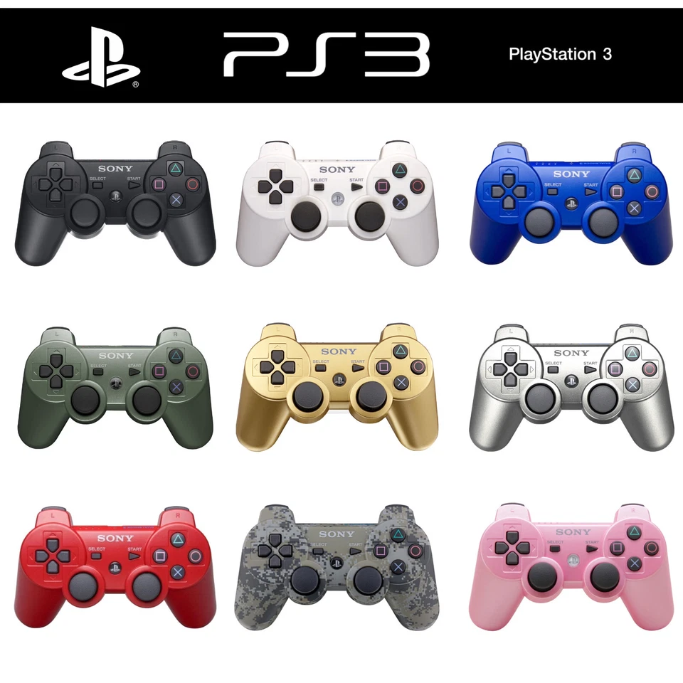 PS3 / PlayStation 3 ORIGINAL Controller GamePad 🎮✅ SIXAXIS DUALSHOCK3 Auswahl - Bild 1 von 1