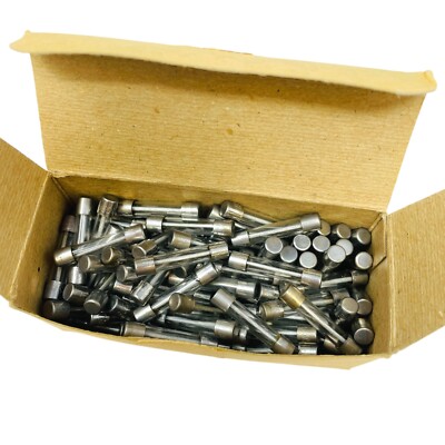 Box of Bussmann MSL-2 Cartridge Glass Fuse Slow Blow 250V 2A