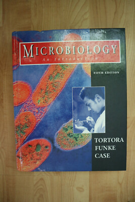 Microbiology: An Introduction 5th ed. Tortora (Englisch) Gebundenes Sehr Gut!!!
