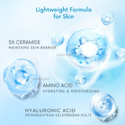 SKINTIFIC - 5X Ceramide Low pH Cleanser 80ml Facial Wash - Dry