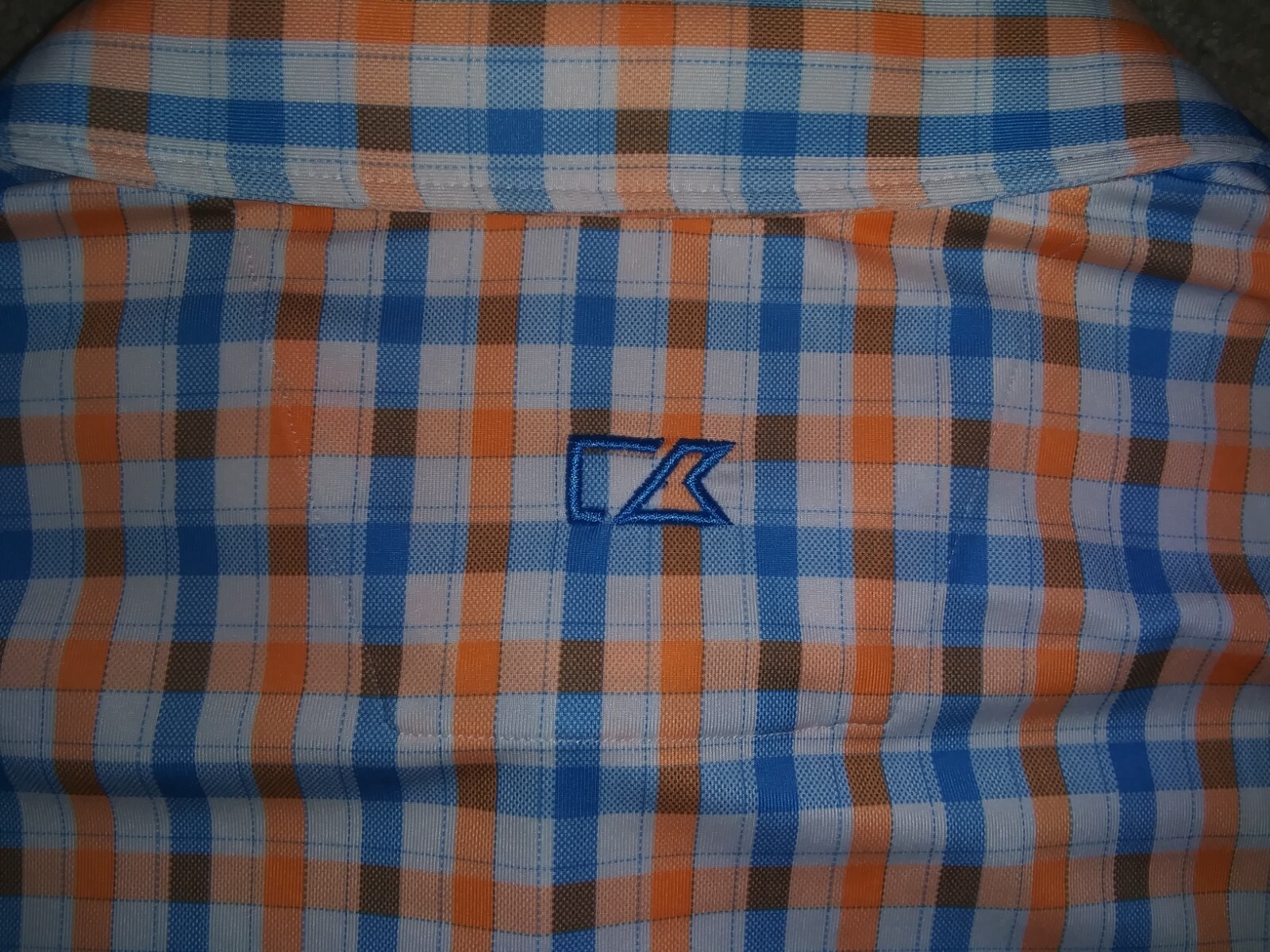 Cutter & Buck CB DryTec UPF 50+ Sun Protection - Men's Plaid Stylish Polo Shirt