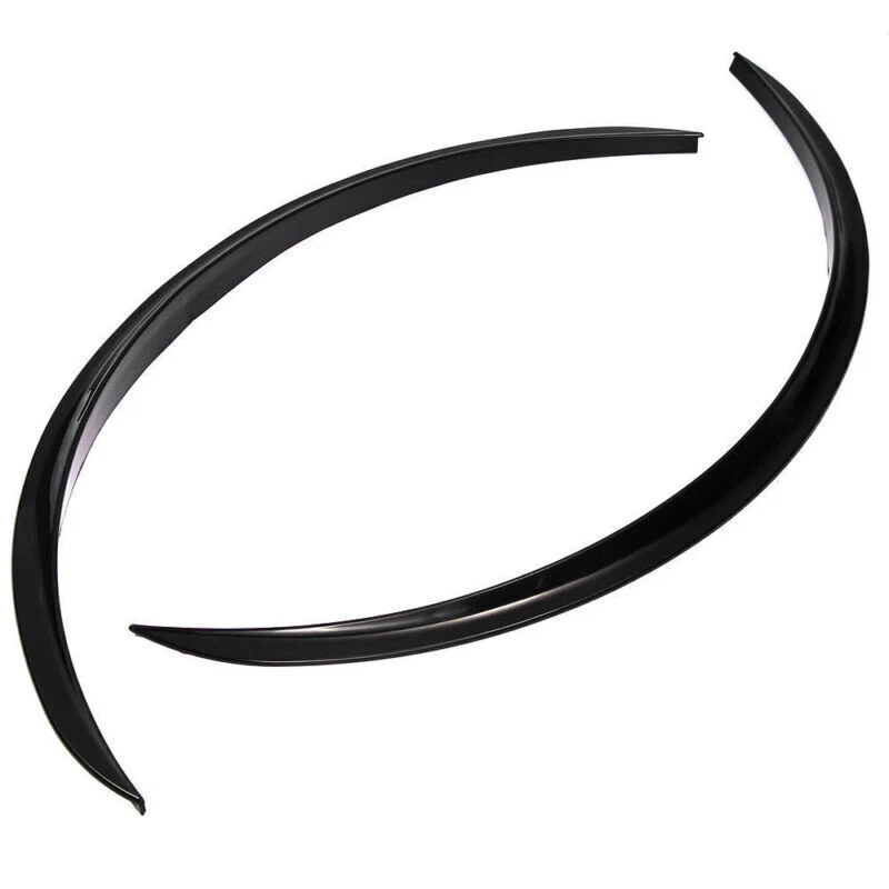 Autos Fender Flare Wheel Lip Protector Car Wheel Arch Moulding Trim Decor Strips - Image 2 of 4