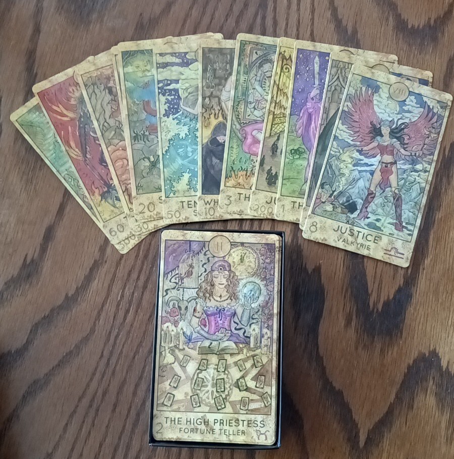 Tarot Card Deck By Spencer's Gifts All 78 Cards Great Condition | eBay